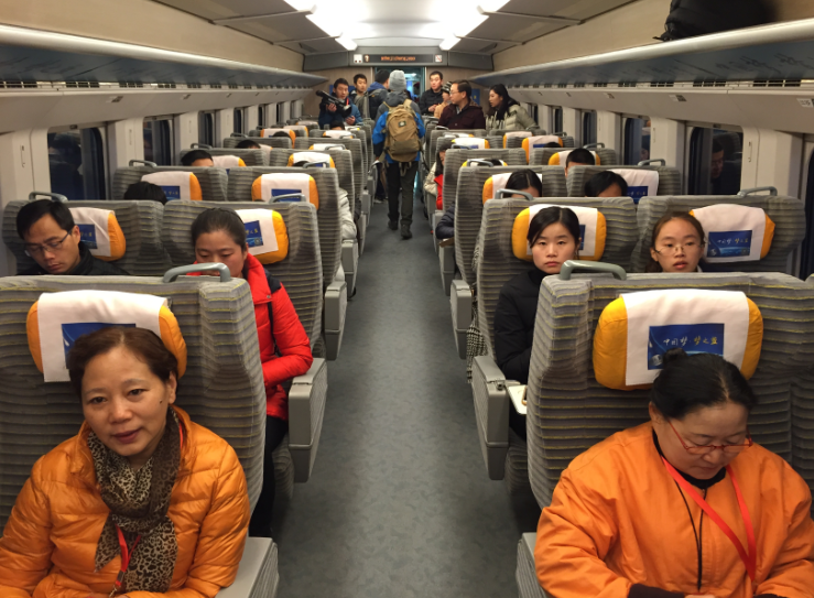 记者体验武孝城际铁路:汉口站到天河机场最快