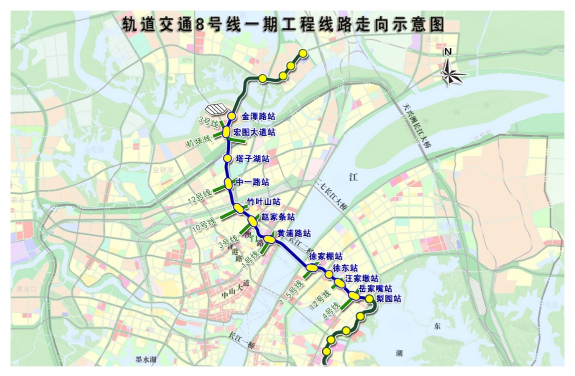 武汉6条在建地铁线路站名公示 请您投票!