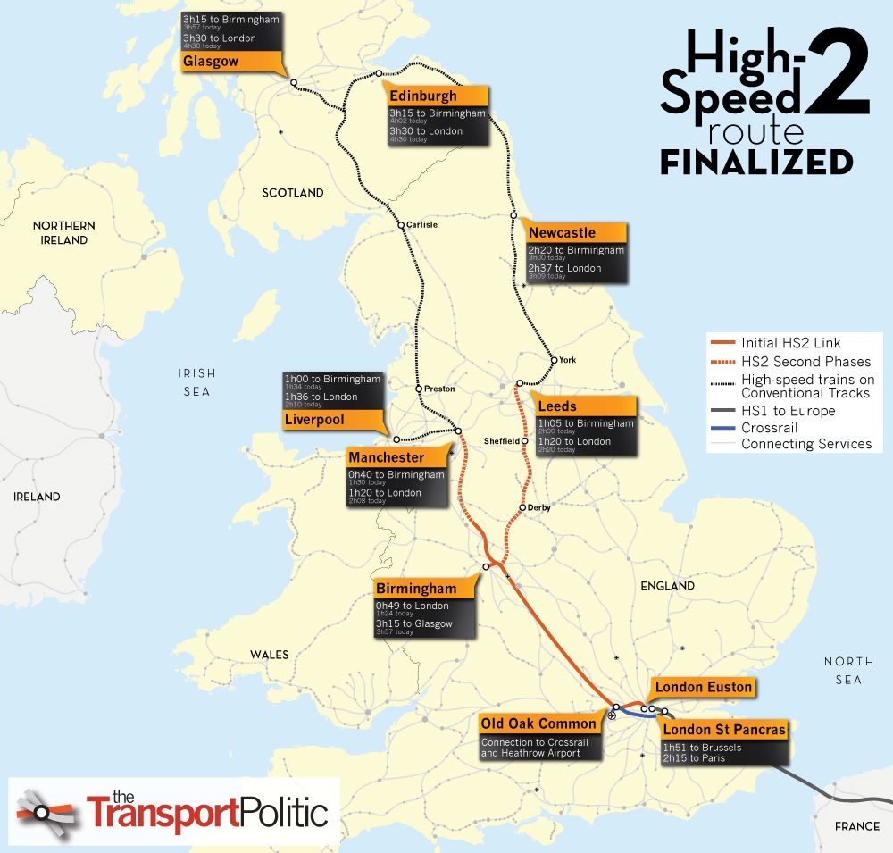 Hs2 Journey Times Manchester To London