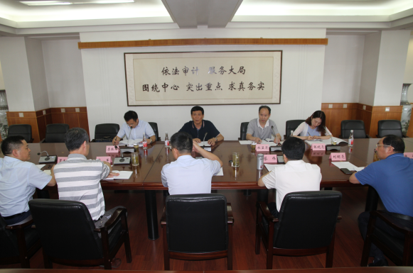 省直机关工委第五督查组到省审计厅检查党建工