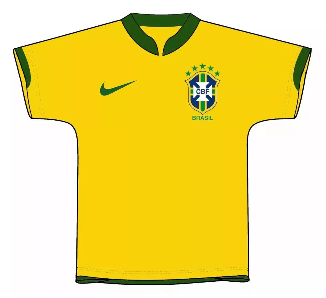 2014巴西世界杯耐克黄色球衣壁纸