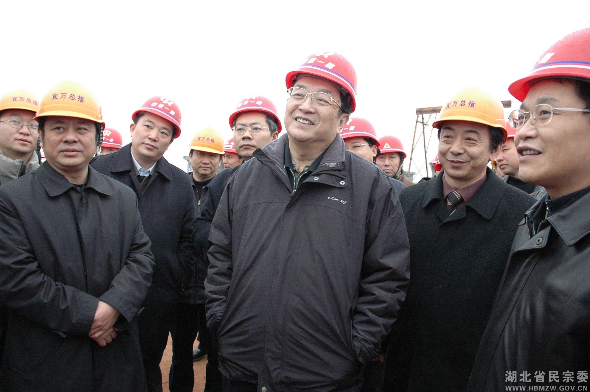 时任中央政治局委员、湖北省委书记俞正声到恩施调研