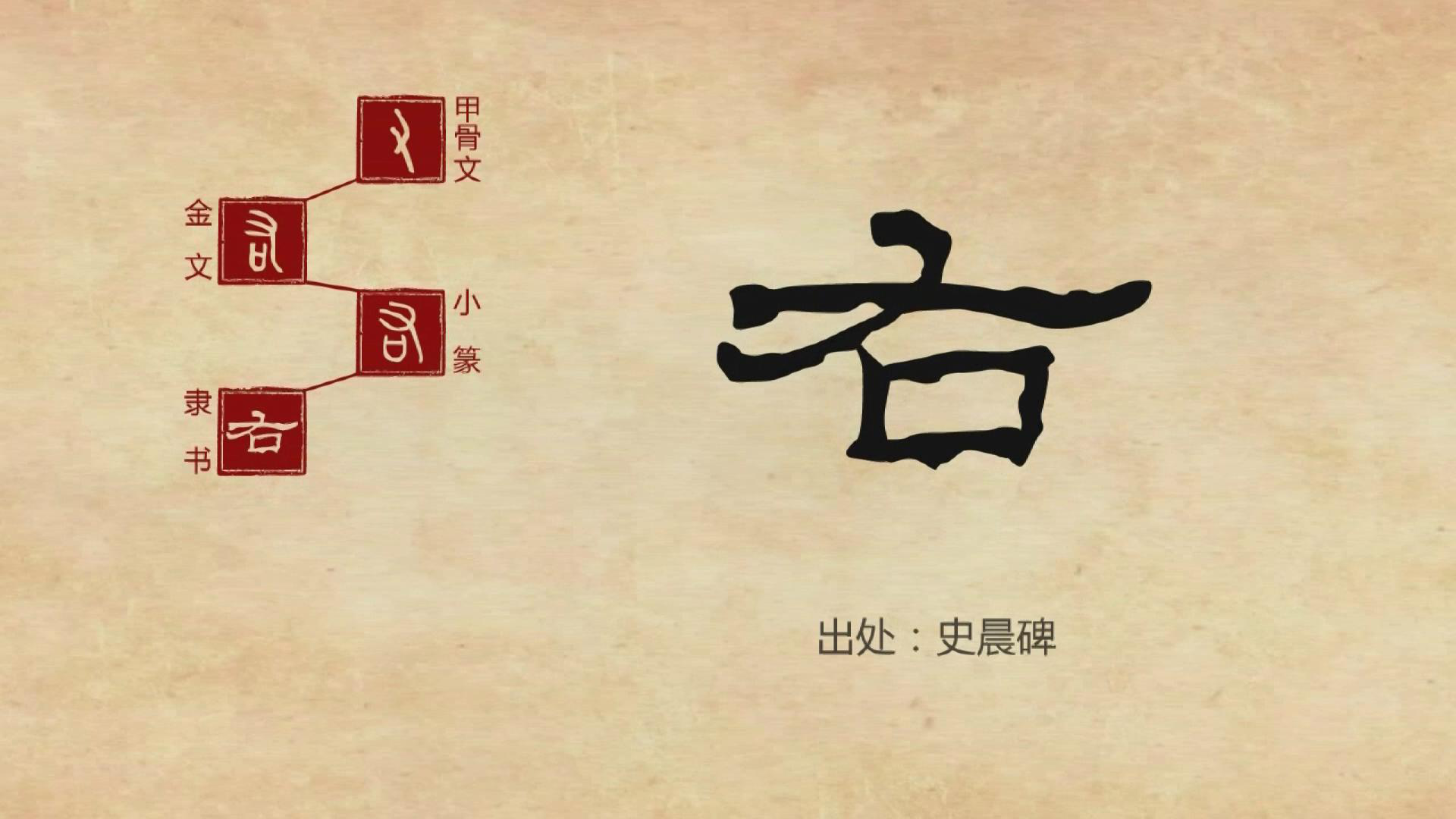 汉字解密丨右——以右为上_长江云 湖北网络广播电视台官方网站