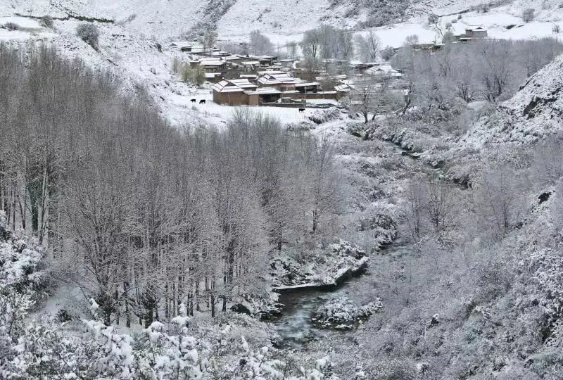 蓝青《唯我澄澈意悠然》该展览以"抒怀冰雪情,绘梦新时代"为主题