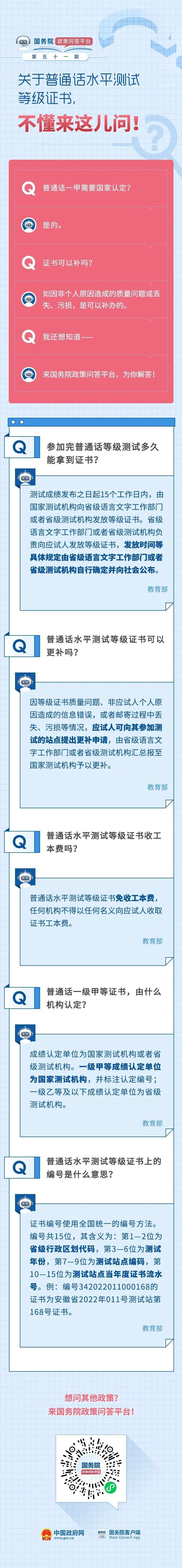 普通话水平测试等级证书多久可以拿到可以补办吗