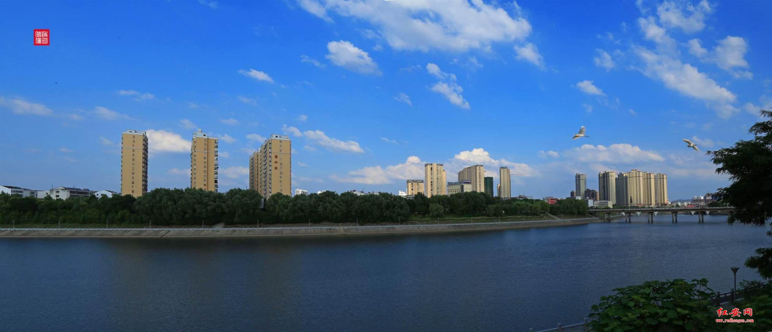 倒水河一桥风光