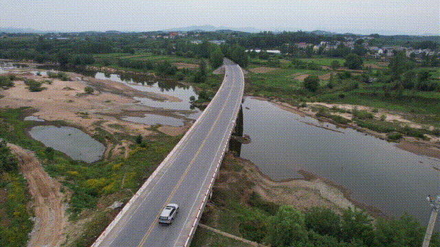 红安横跨倒水河的8座桥梁等您来命名