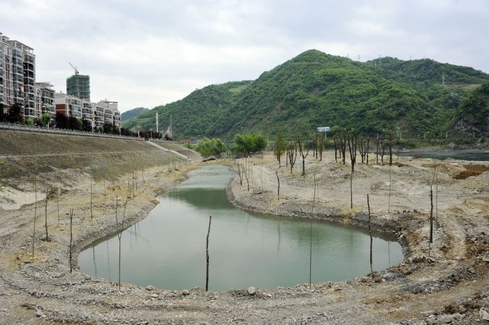 竹山城西生态湿地公园显雏形 总投资260万元_房县新闻网