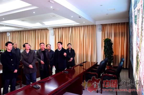 柳望春来宣恩调研社会综治工作情况