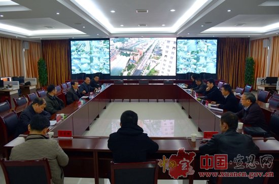 柳望春来宣恩调研社会综治工作情况