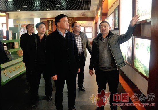 浙江省发改委到宣恩县调研东西部扶贫协作工作