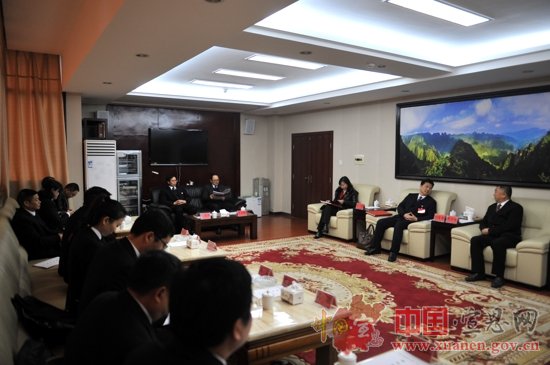 民生能源集团来宣恩考察