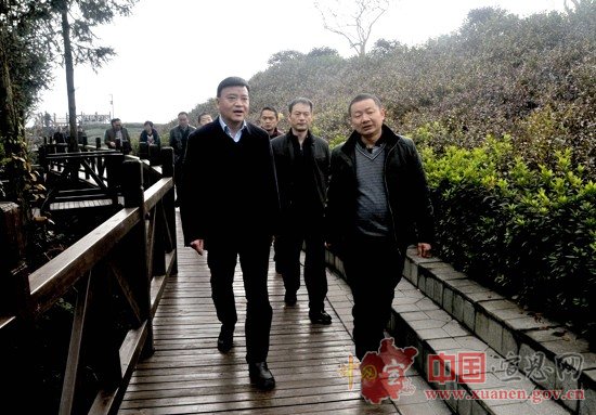 浙江省发改委到宣恩县调研东西部扶贫协作工作