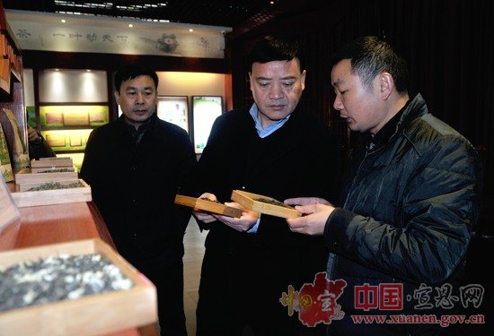 浙江省发改委到宣恩县调研东西部扶贫协作工作