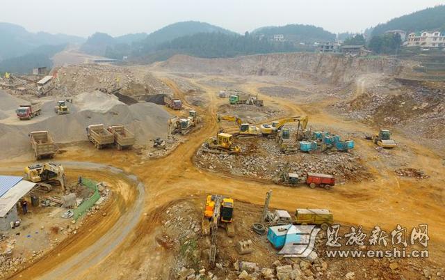 总投资84亿元的建恩高速公路 施工正有序推进