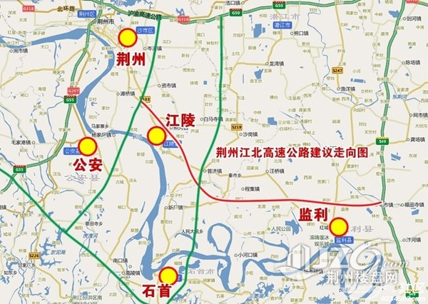 好消息再过4个月荆州这条投资75亿的高速公路就要通车啦