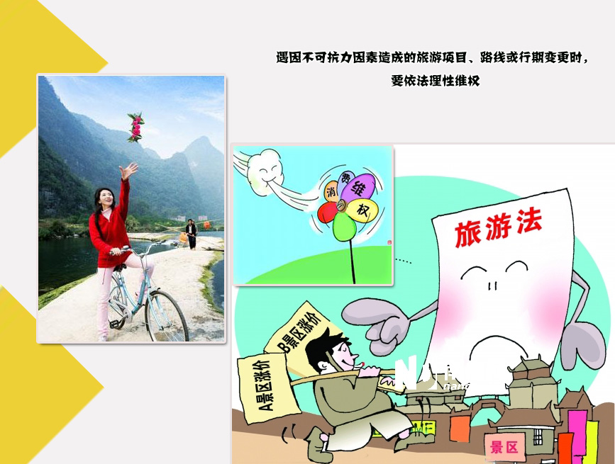 关注旅游目的地有关信息