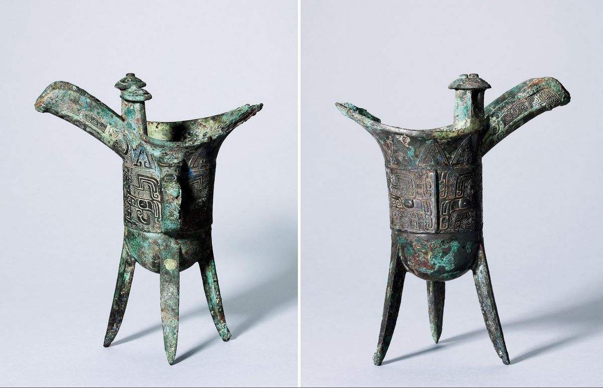 资料图:三国时期的爵(图片来自网络)