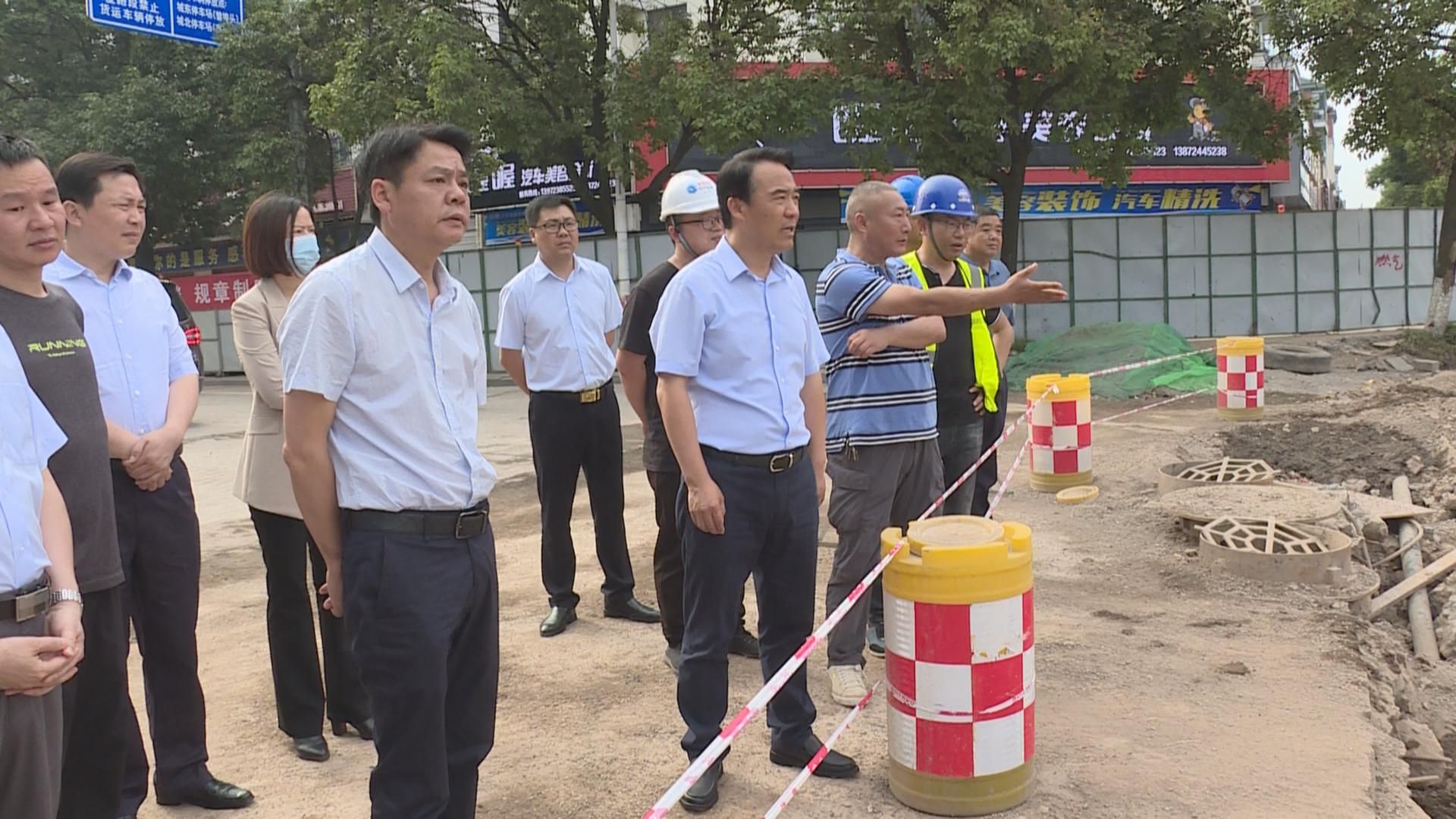 公安县委书记夏光宏县长刘春霞现场调研督办部分重点项目建设进展情况