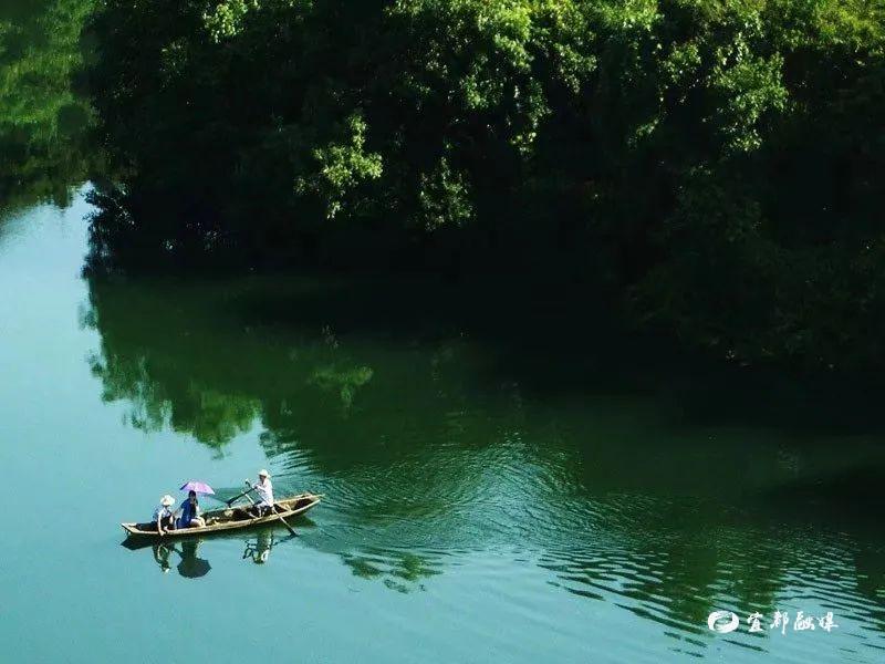 青山清水亲自然!清江天龙湾邀您免费畅游美景._云上宜都