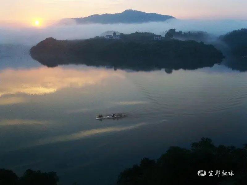 青山清水亲自然!清江天龙湾邀您免费畅游美景._云上宜都