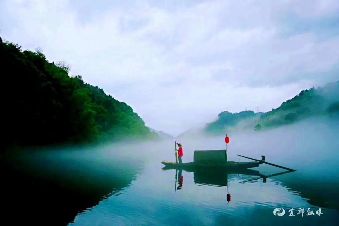 青山清水亲自然!清江天龙湾邀您免费畅游美景._云上宜都