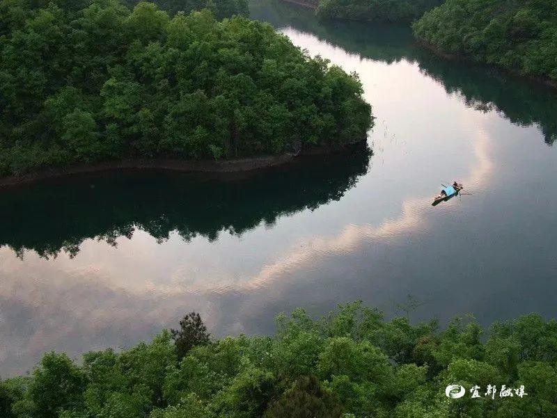 青山清水亲自然!清江天龙湾邀您免费畅游美景._云上宜都