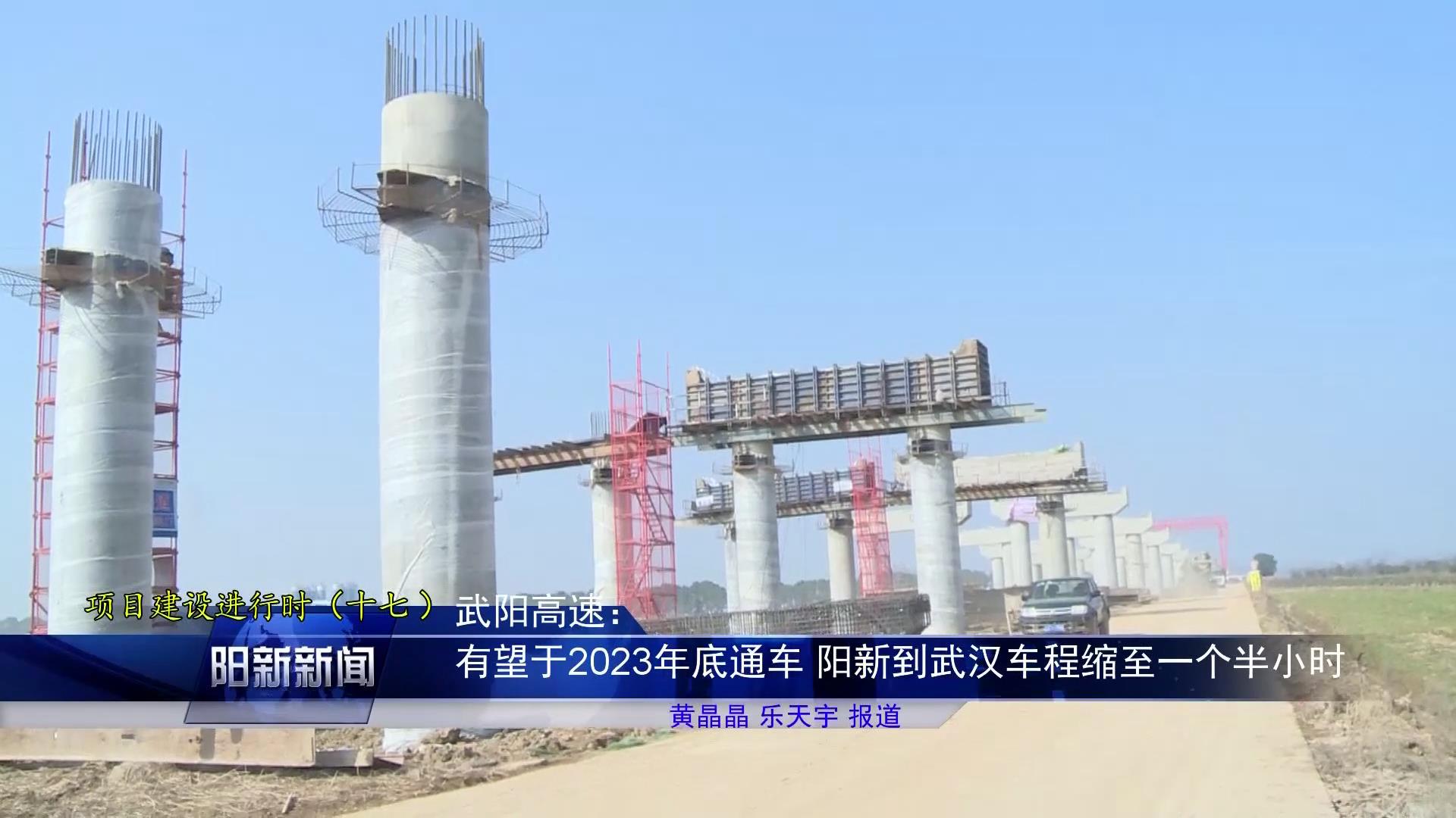 项目建设进行时十七武阳高速有望于2023年底通车阳新到武汉车程缩至一