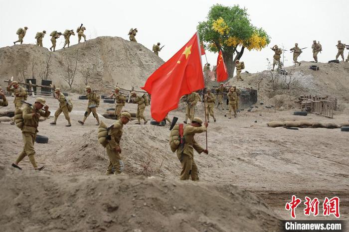 大型实景剧三五九旅是模范首演展现新疆兵团屯垦戍边事业