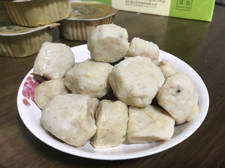 簰洲圆子宴席上的佳肴