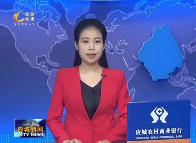 杨梦迪当好新闻主播传播应城好声音