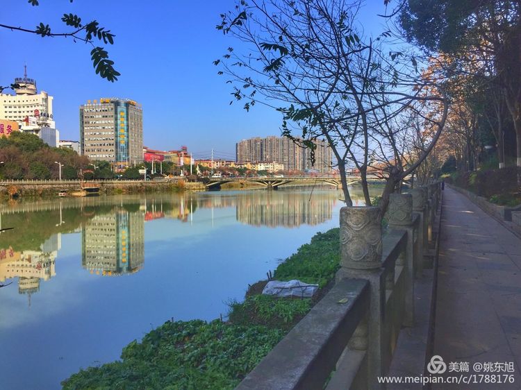 多图 冬日淦河不逊色_云上咸宁