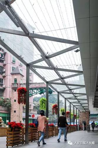 祈乐苑小区内一景