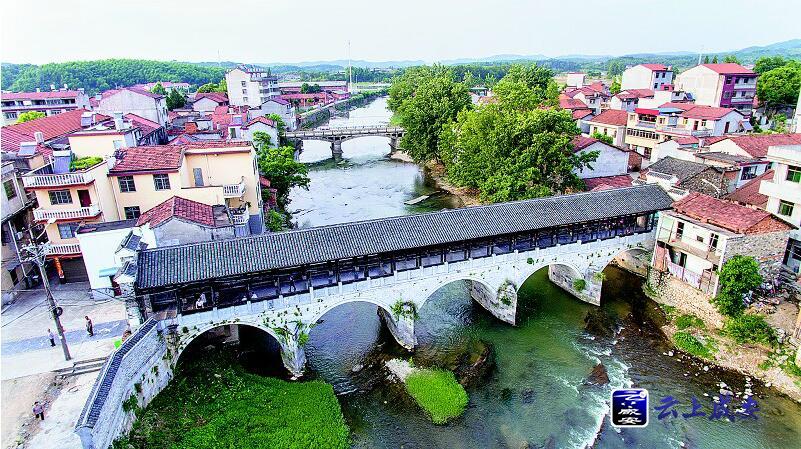 摄)咸宁市咸安区东南,一座清代古桥——高桥闻名遐迩,高桥镇因此得名