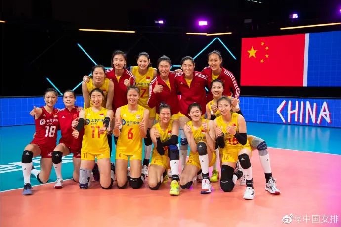 赢了中国女排再接再厉