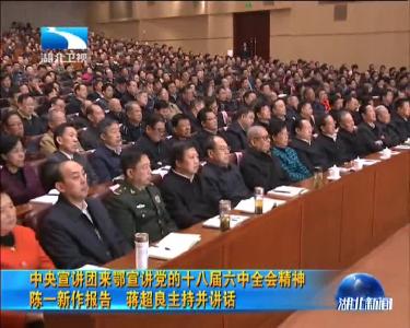 2016年11月8日湖北新闻整段