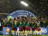 喀麦隆队夺得2017年非洲杯冠军