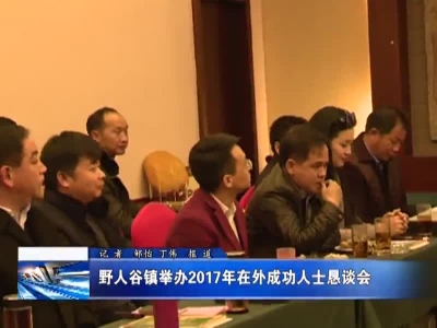 野人谷镇举办2017年在外成功人士恳谈会