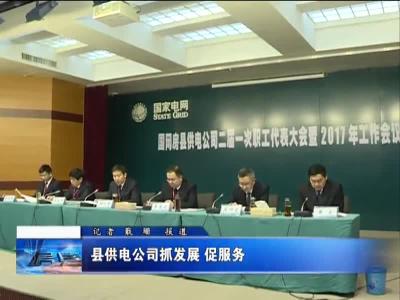 县供电公司抓发展  促服务