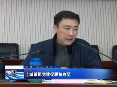 土城镇抓党建促脱贫攻坚