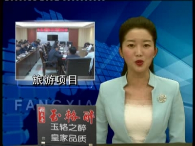 全县推进旅游项目建设