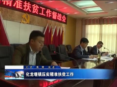 化龙堰镇压实精准扶贫工作