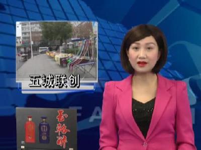 五城联创办督导组检查城区环境卫生综合整治