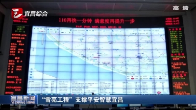 “雪亮工程” 支撑平安智慧宜昌