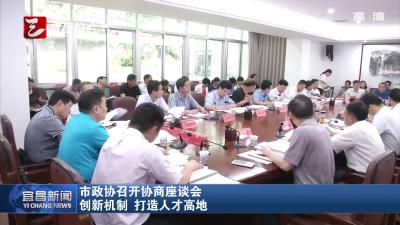 市政协召开协商座谈会 创新机制 打造人才高地