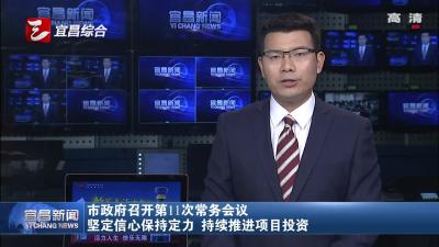市政府召开第11次常务会议 坚定信心保持定力 持续推进项目投资