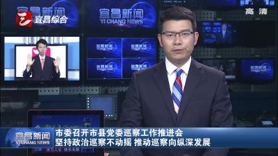 市委召开市县党委巡察工作推进会 坚持政治巡察不动摇 推动巡察向纵深发展