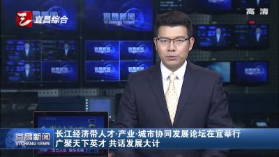 长江经济带人才·产业·城市协同发展论坛在宜举行 广聚天下英才 共话发展大计