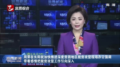 周霁：带着感情把脱贫攻坚工作引向深入