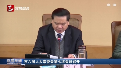 市六届人大常委会第七次会议召开